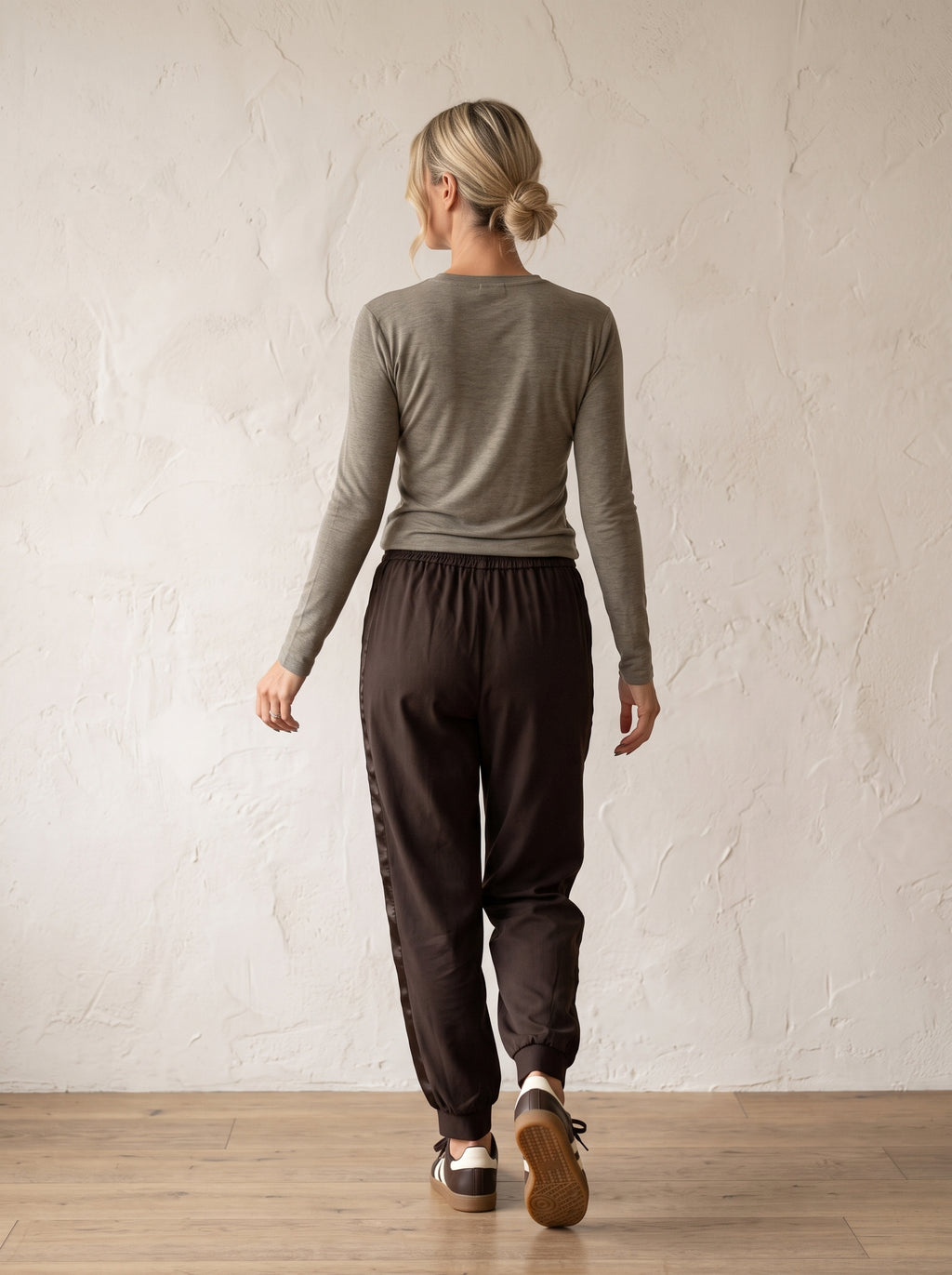 Richmond Silk Trim Joggers