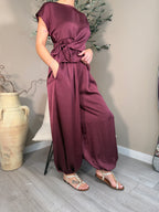 Richmond Satin Cuffed Trousers