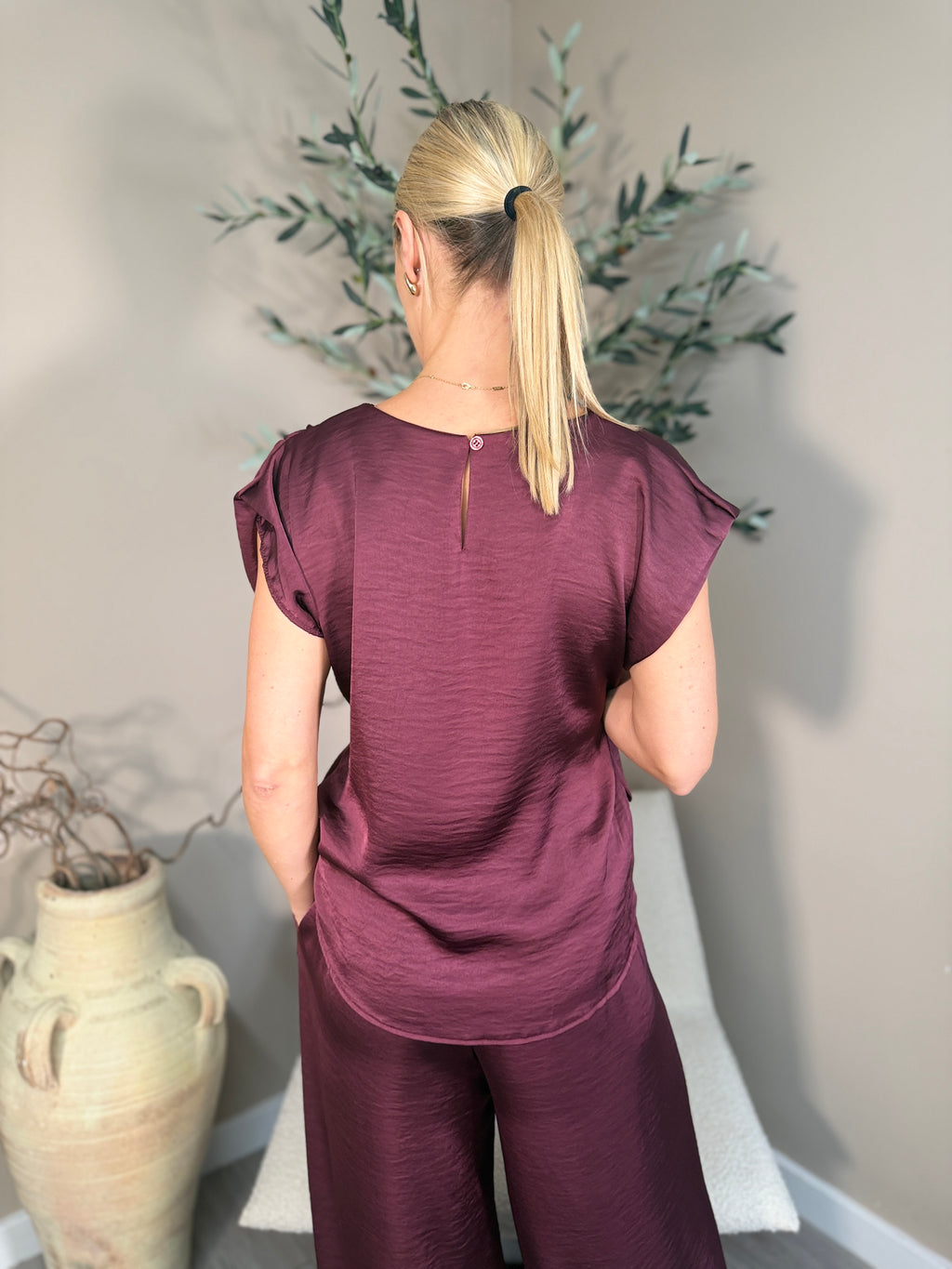 Richmond Satin Top