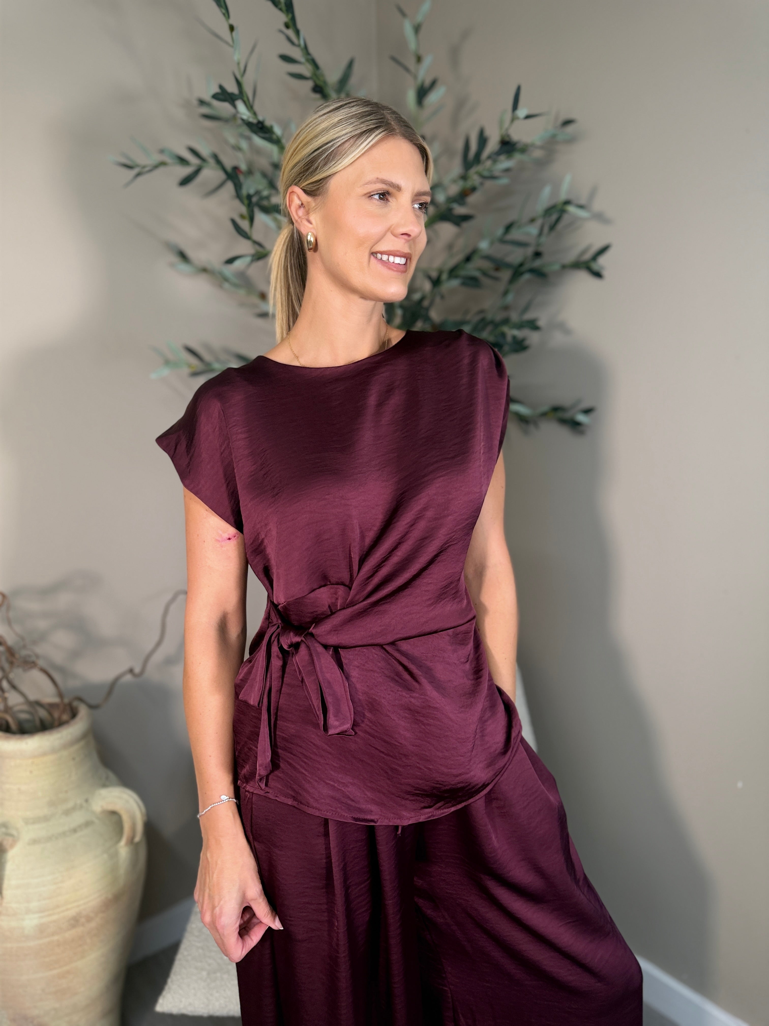 Richmond Satin Top