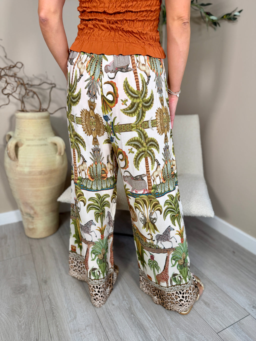 Safari Palazzo Trousers