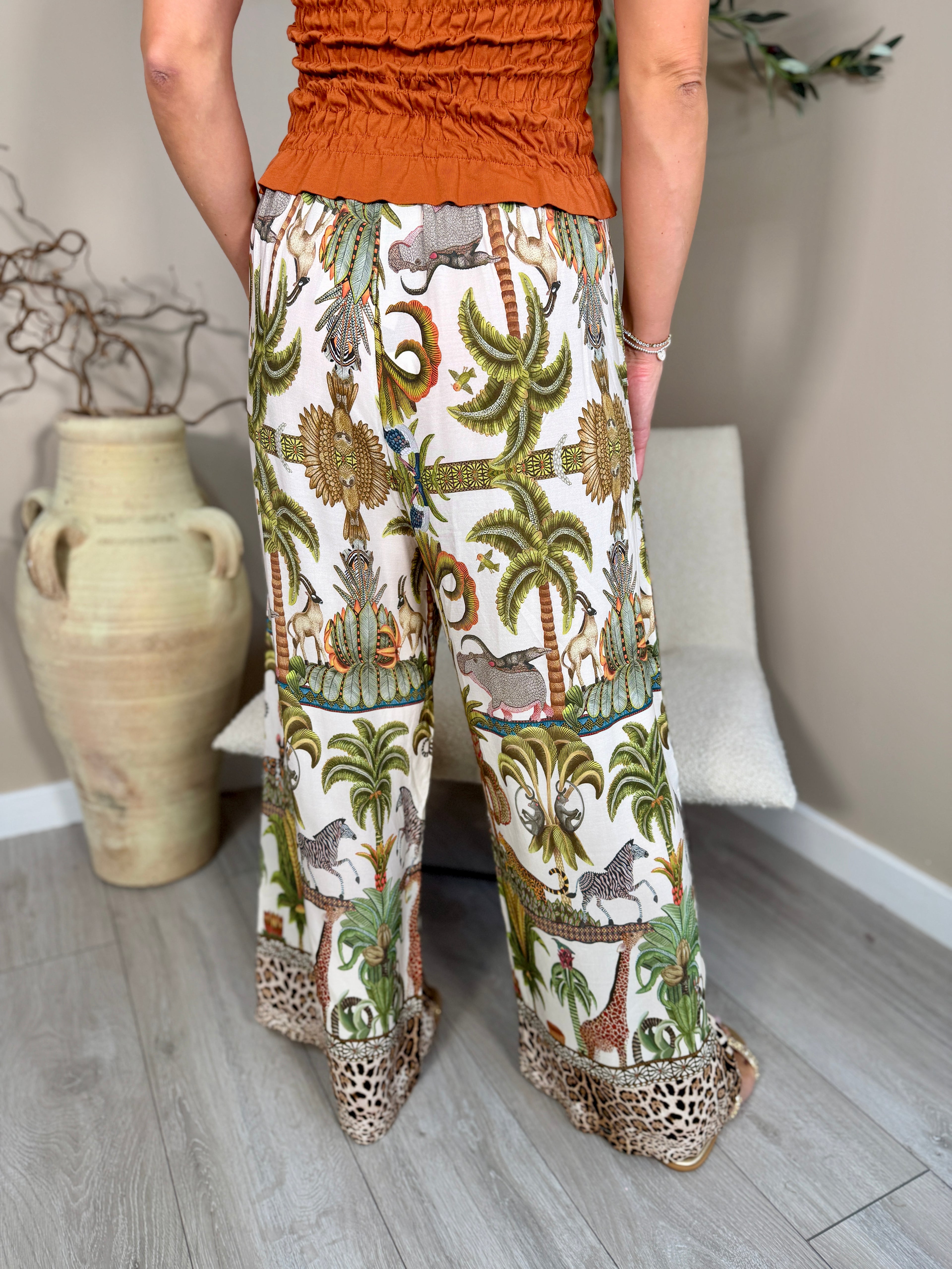Safari Palazzo Trousers
