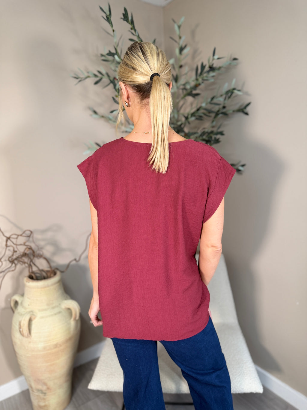 Seville Side Tie Top