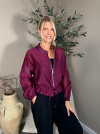 Soho Chiffon Bomber