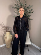 Soho Chiffon Bomber