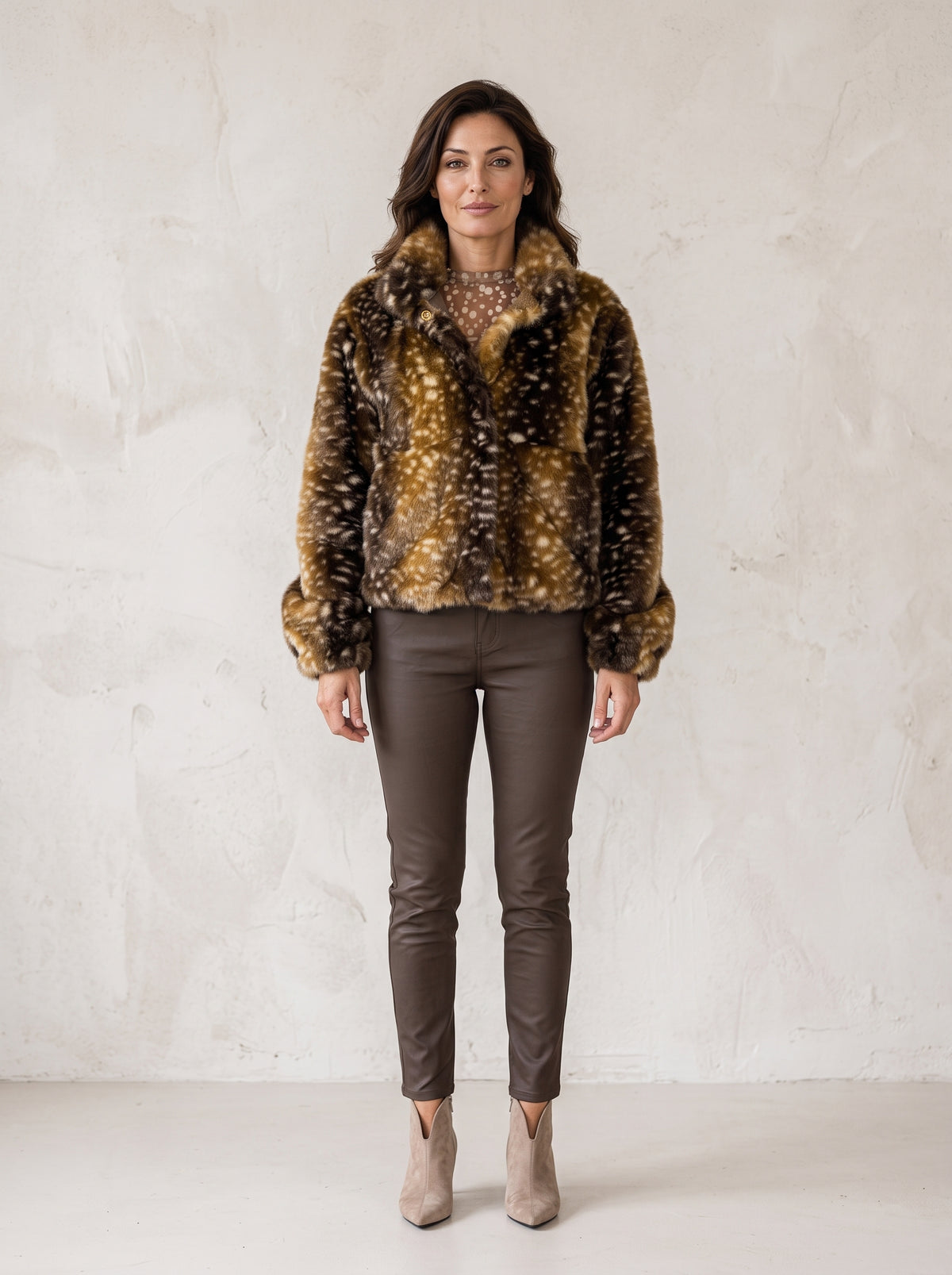 Tatton Faux Fur Jacket