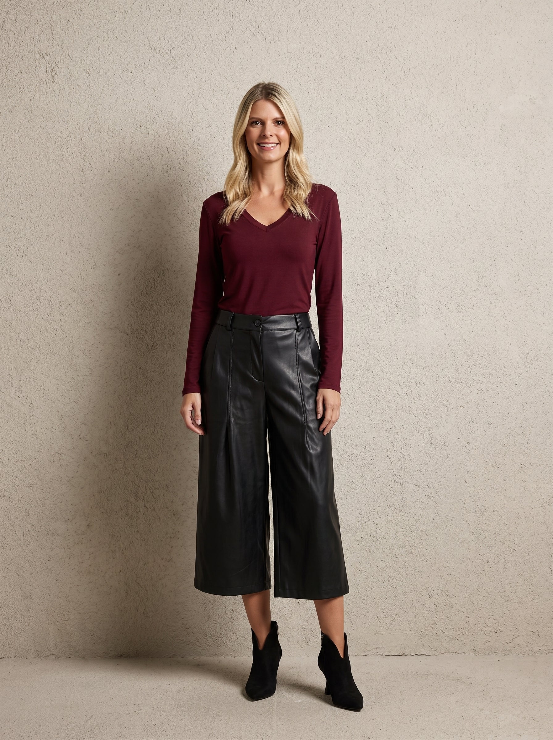 Milan V Neck Classic Top