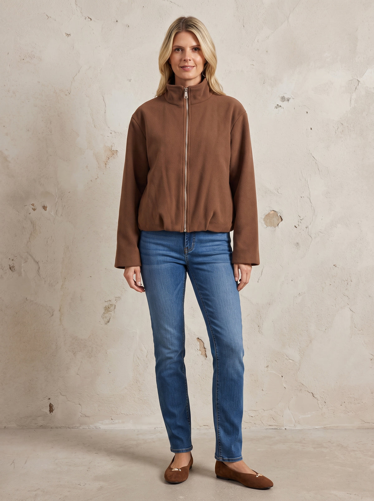 Harlow Funnel Neck Jacket
