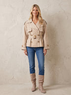 Mayfair Cropped Trench