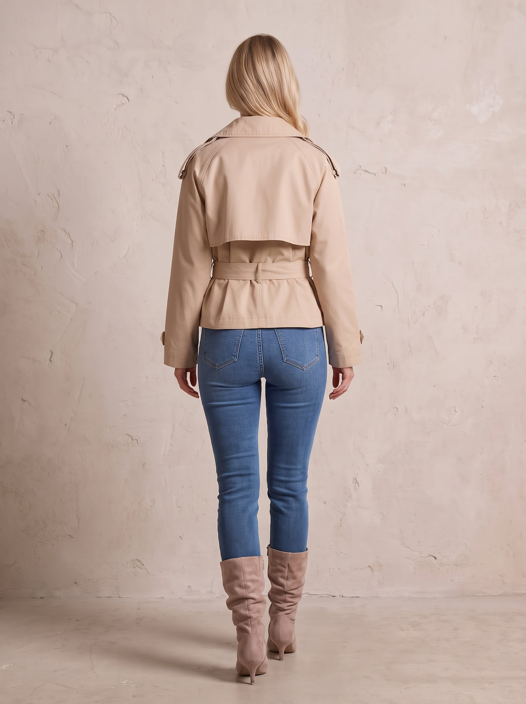 Mayfair Cropped Trench