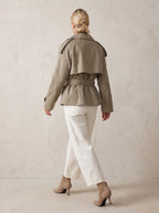 Mayfair Cropped Trench