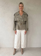 Mayfair Cropped Trench