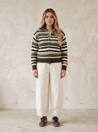 Soho Forest Zip Cardi