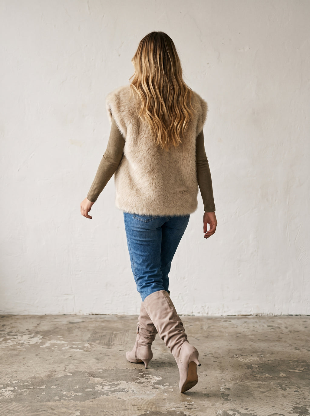Surrey Faux Fur Gilet