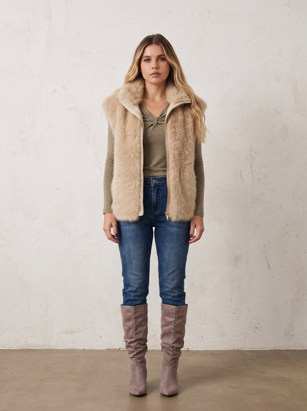 Surrey Faux Fur Gilet