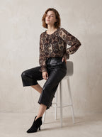 Boston Frill Hem Bardot Top