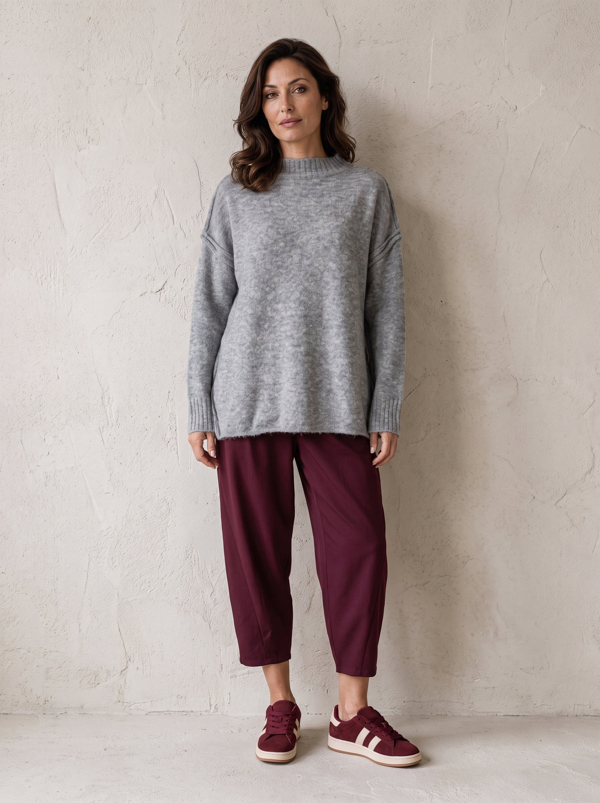 Boston High Neck Knit
