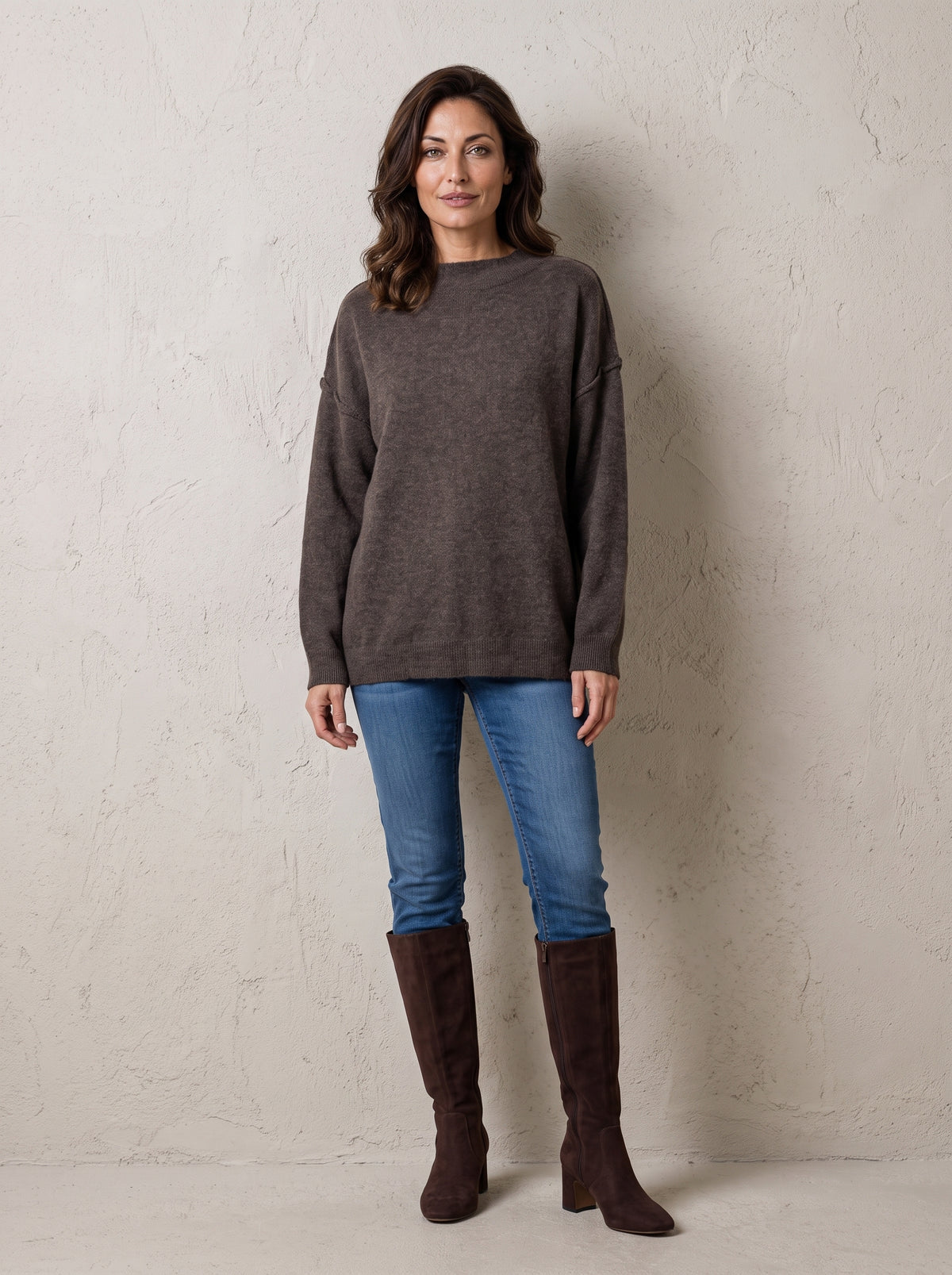 Boston High Neck Knit