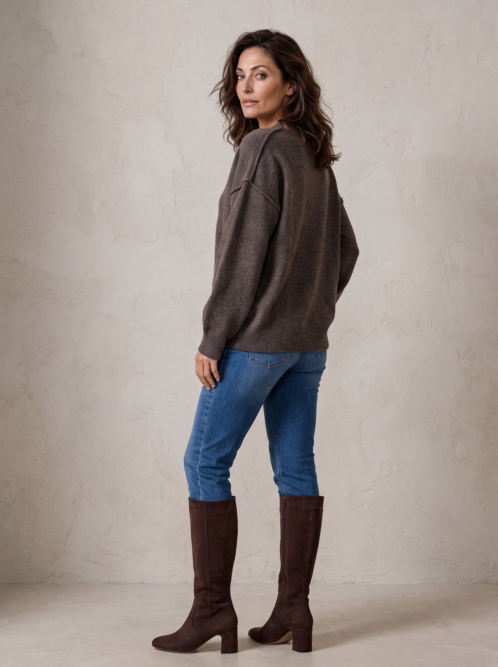Boston High Neck Knit
