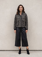 Beaufort Funnel Neck Knit Jacket