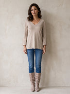 Cambridge Frill Sleeve Knit