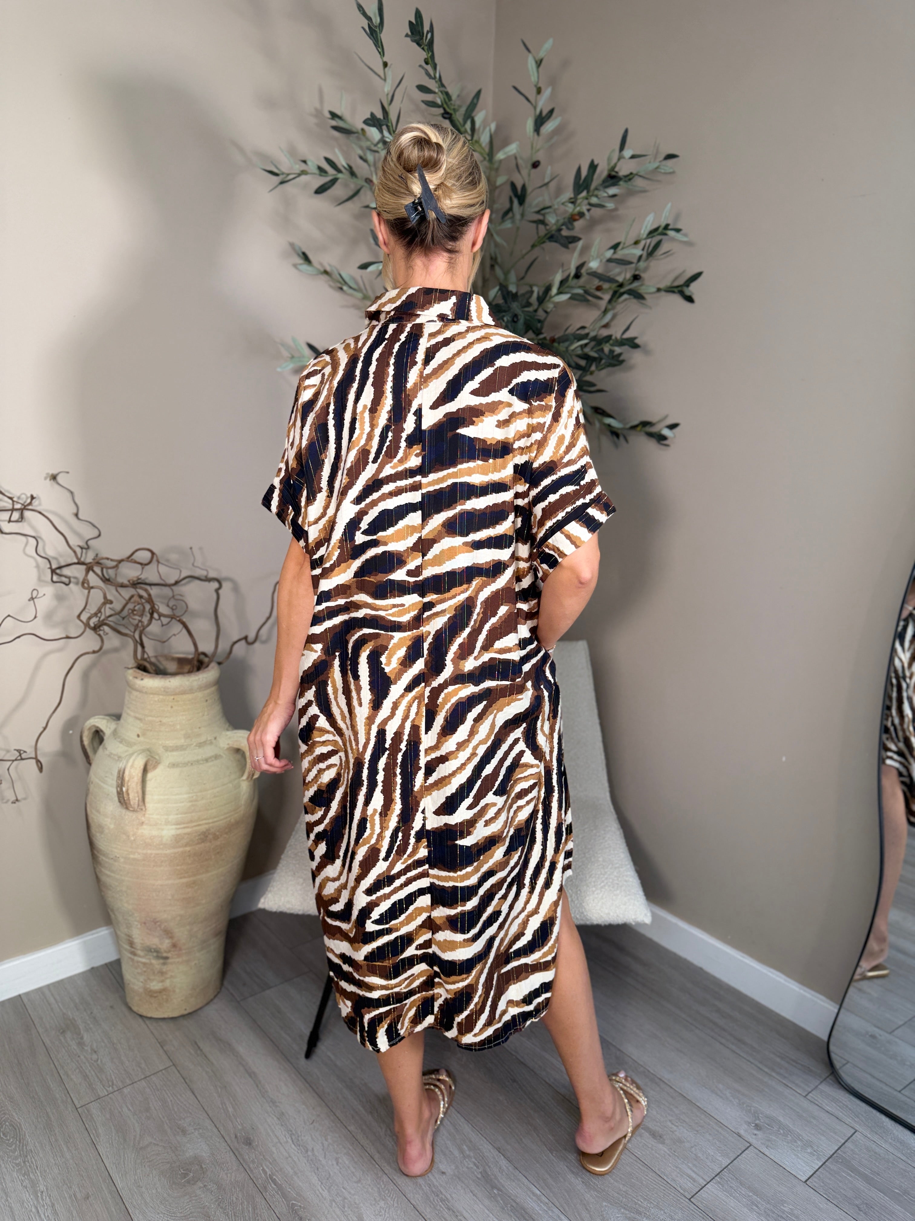 Untamed Shirt Dress