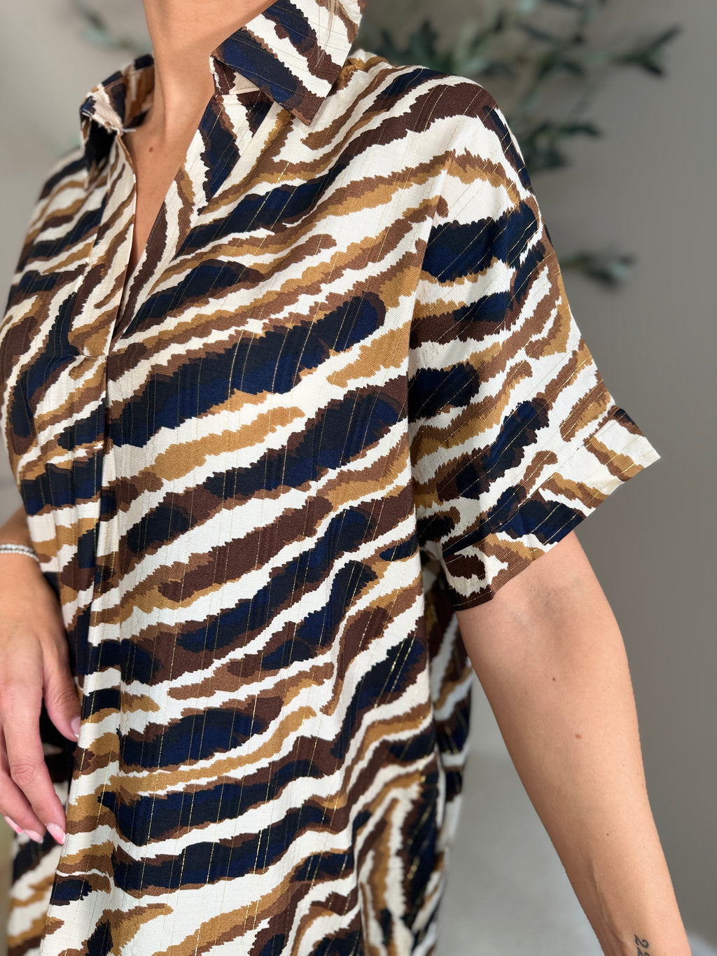 Untamed Shirt Dress