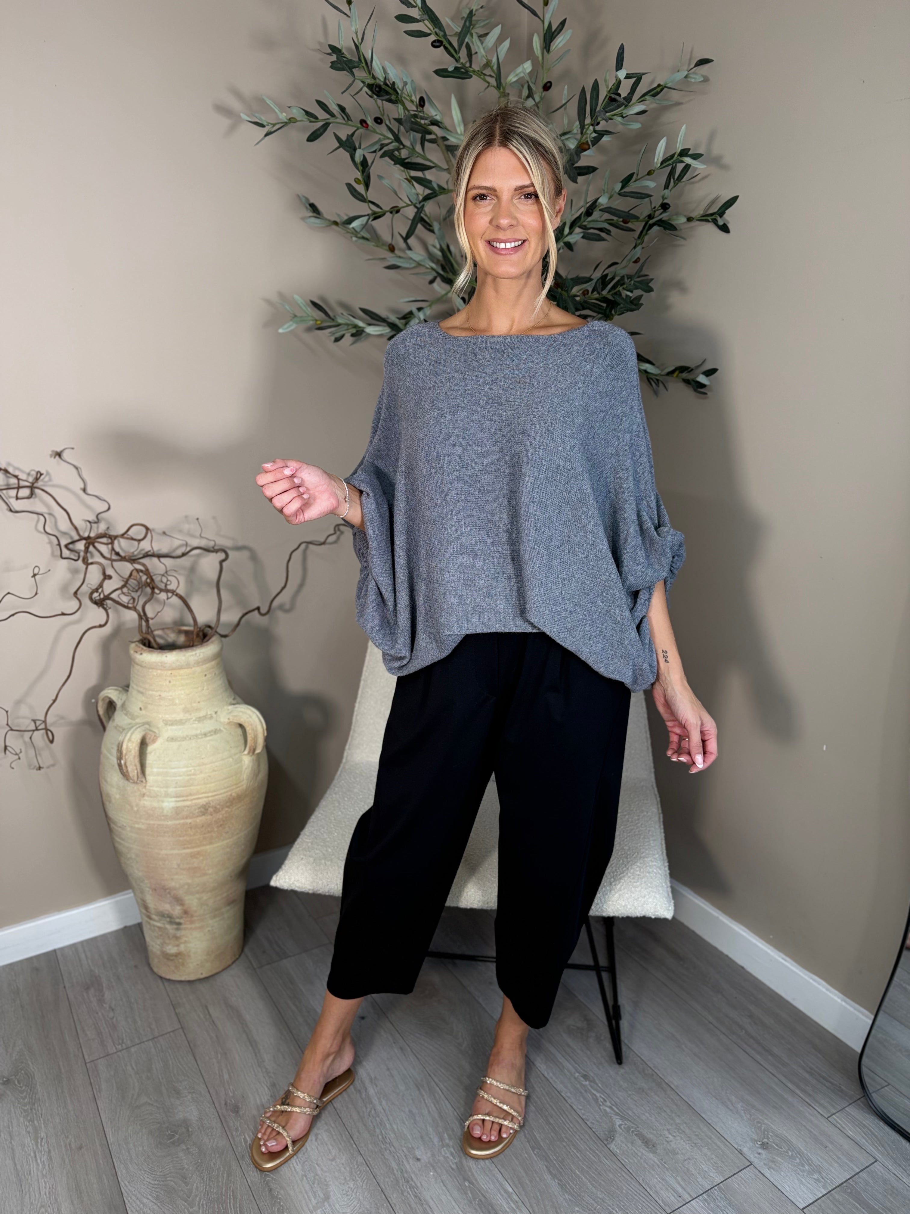 Vienna Bubble Sleeve Knit