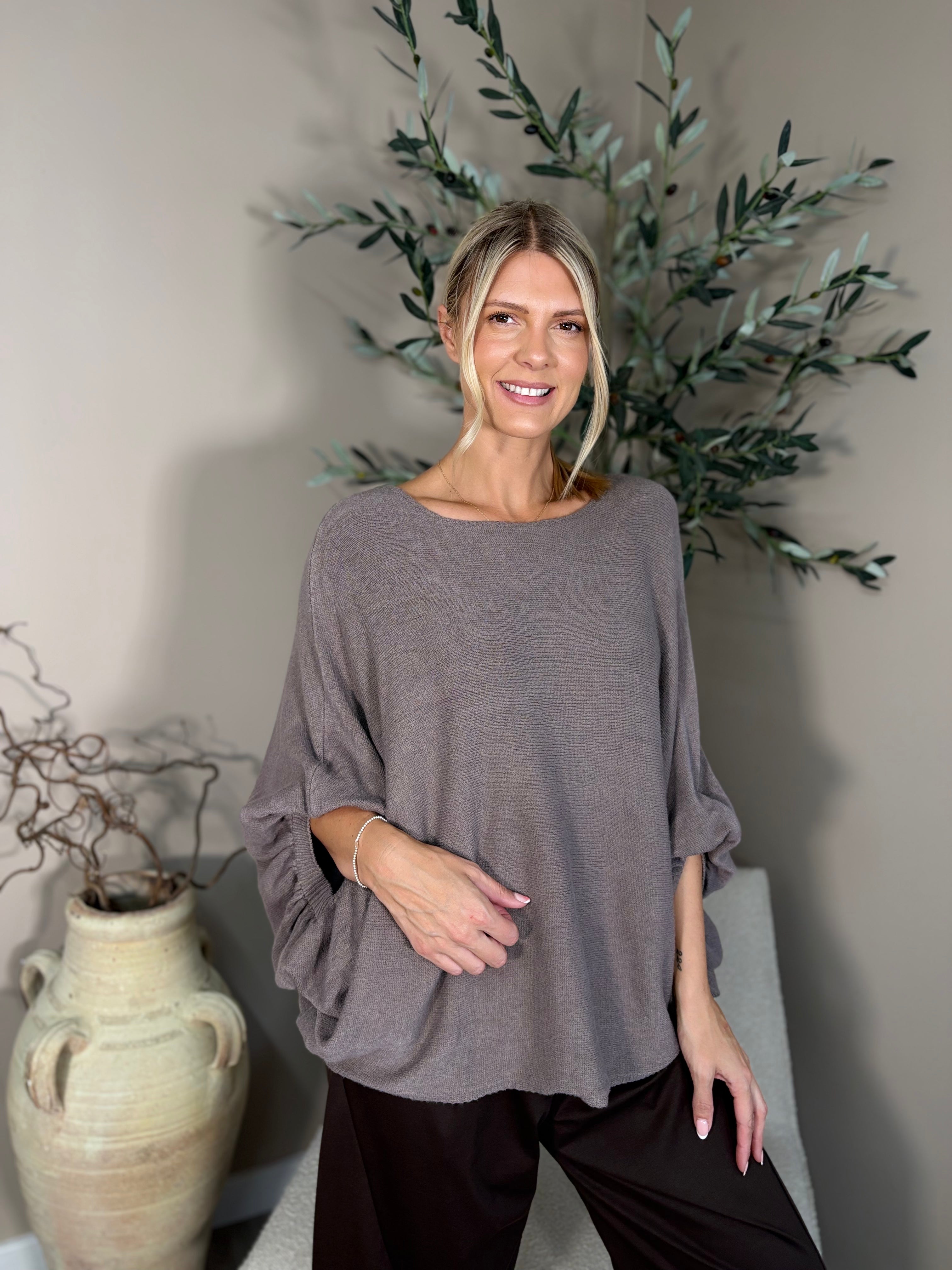 Vienna Bubble Sleeve Knit