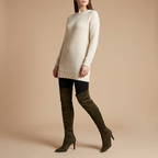 Windsor Ruched Suede Boots