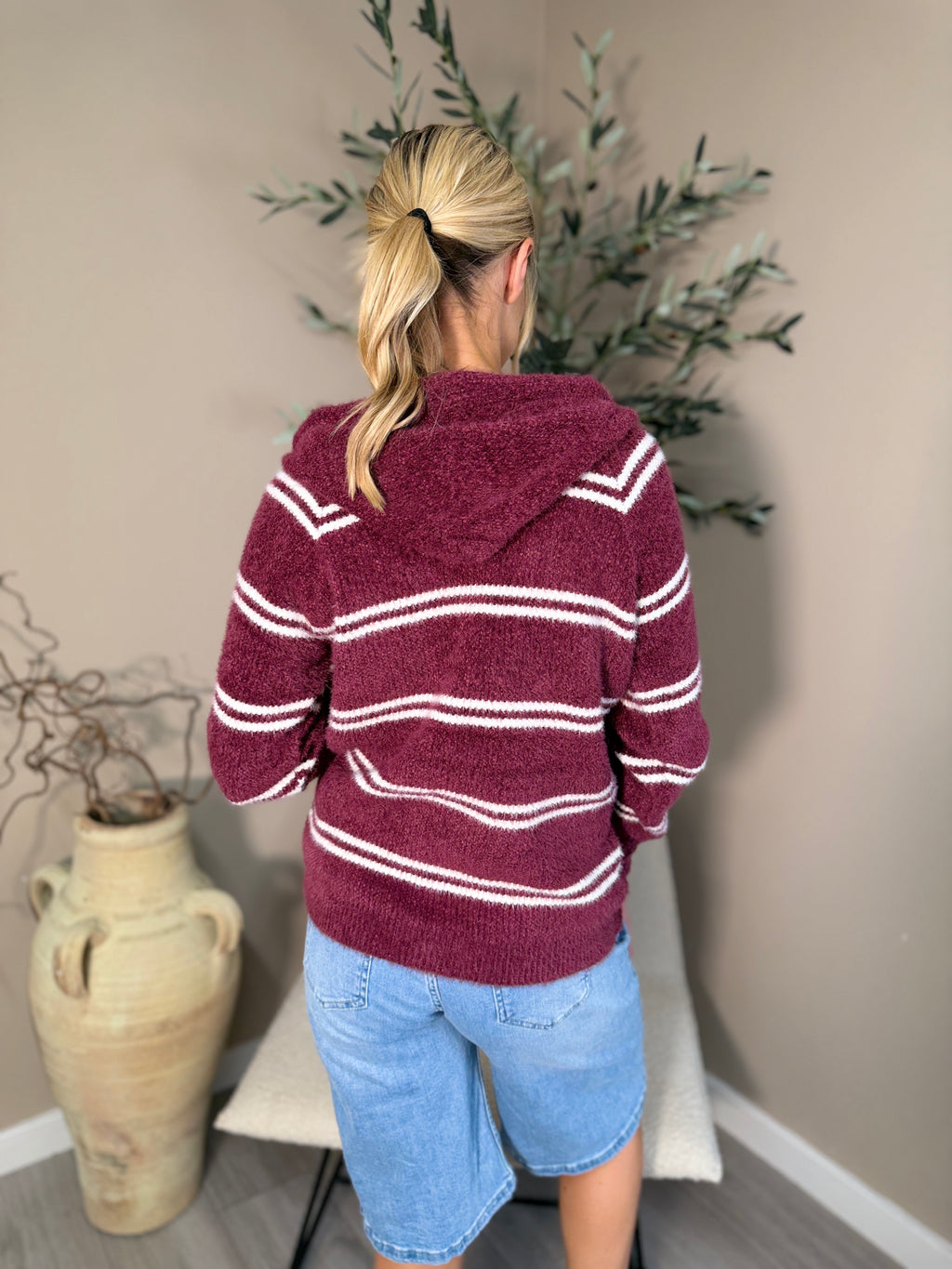 Abersoch Stripe Hoody