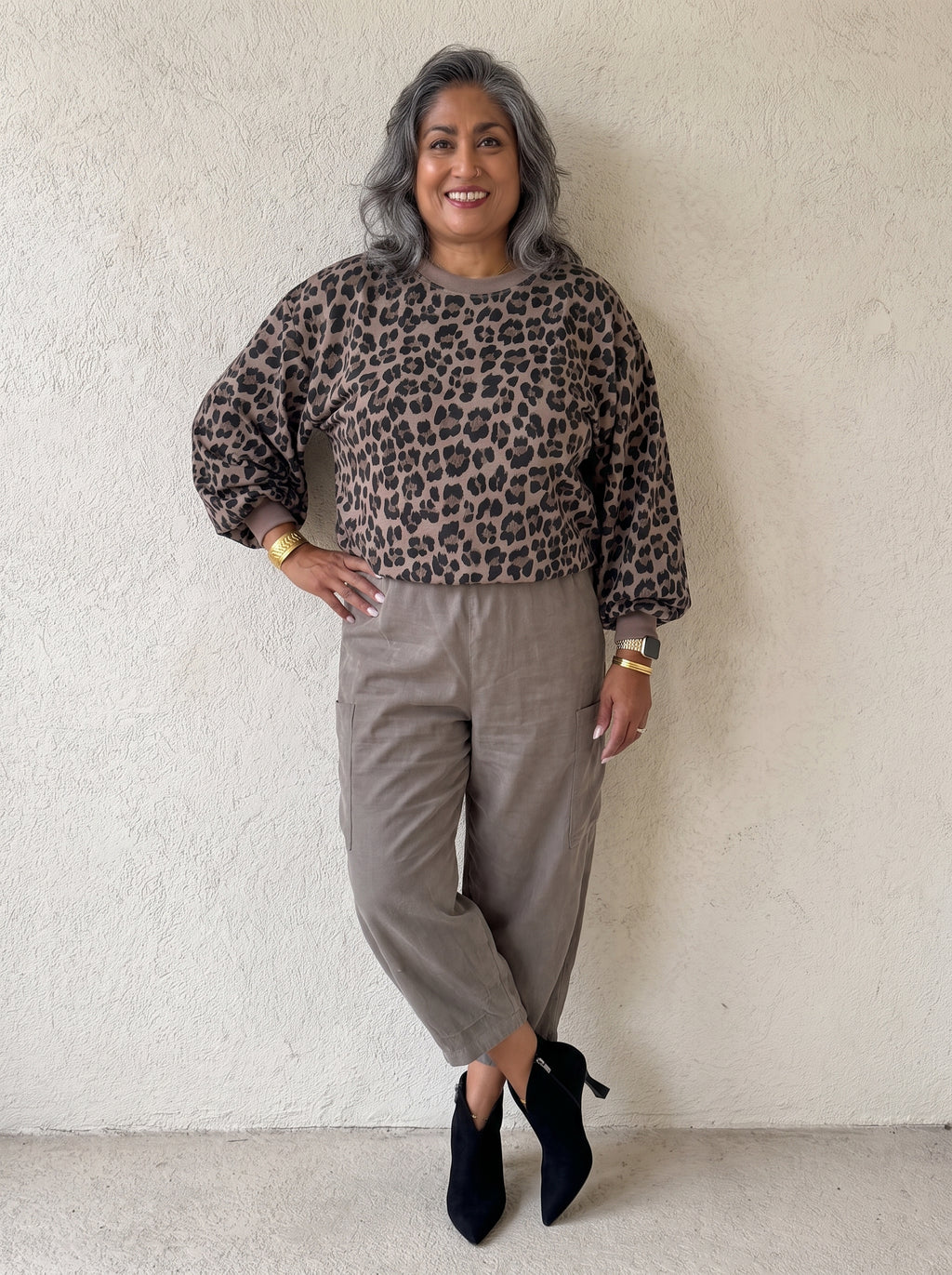 Kenya Animal Print Sweat