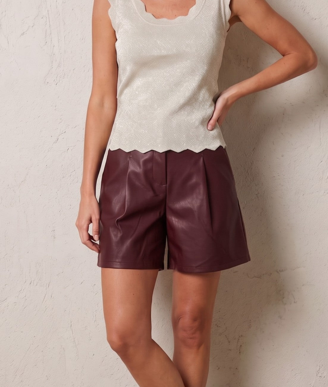 Kensington PU Shorts