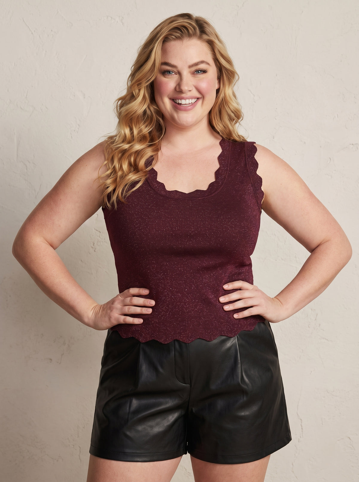 Harlow Glitter Vest