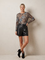 Kensington PU Shorts