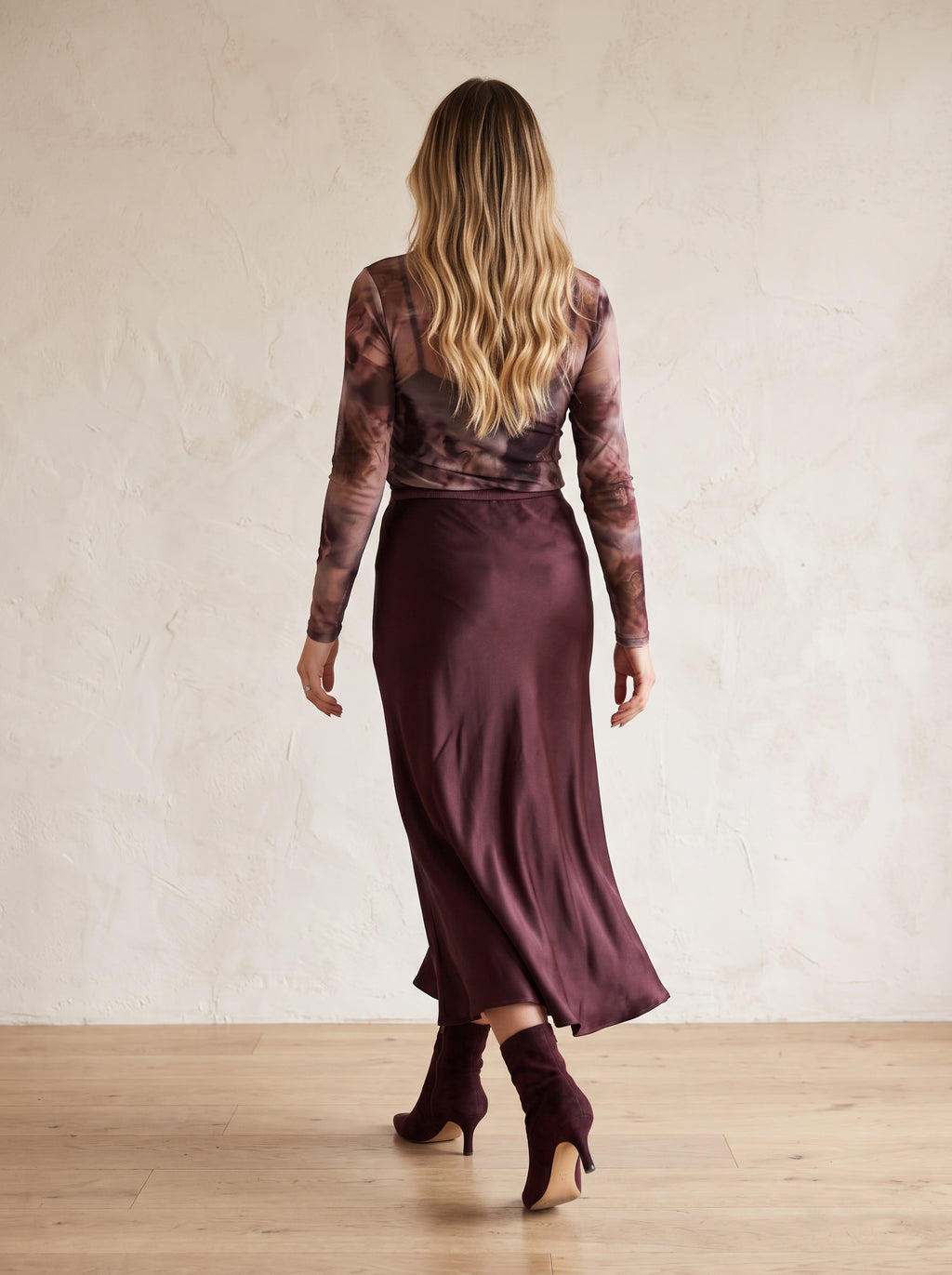 Bromley Satin Slip Skirt