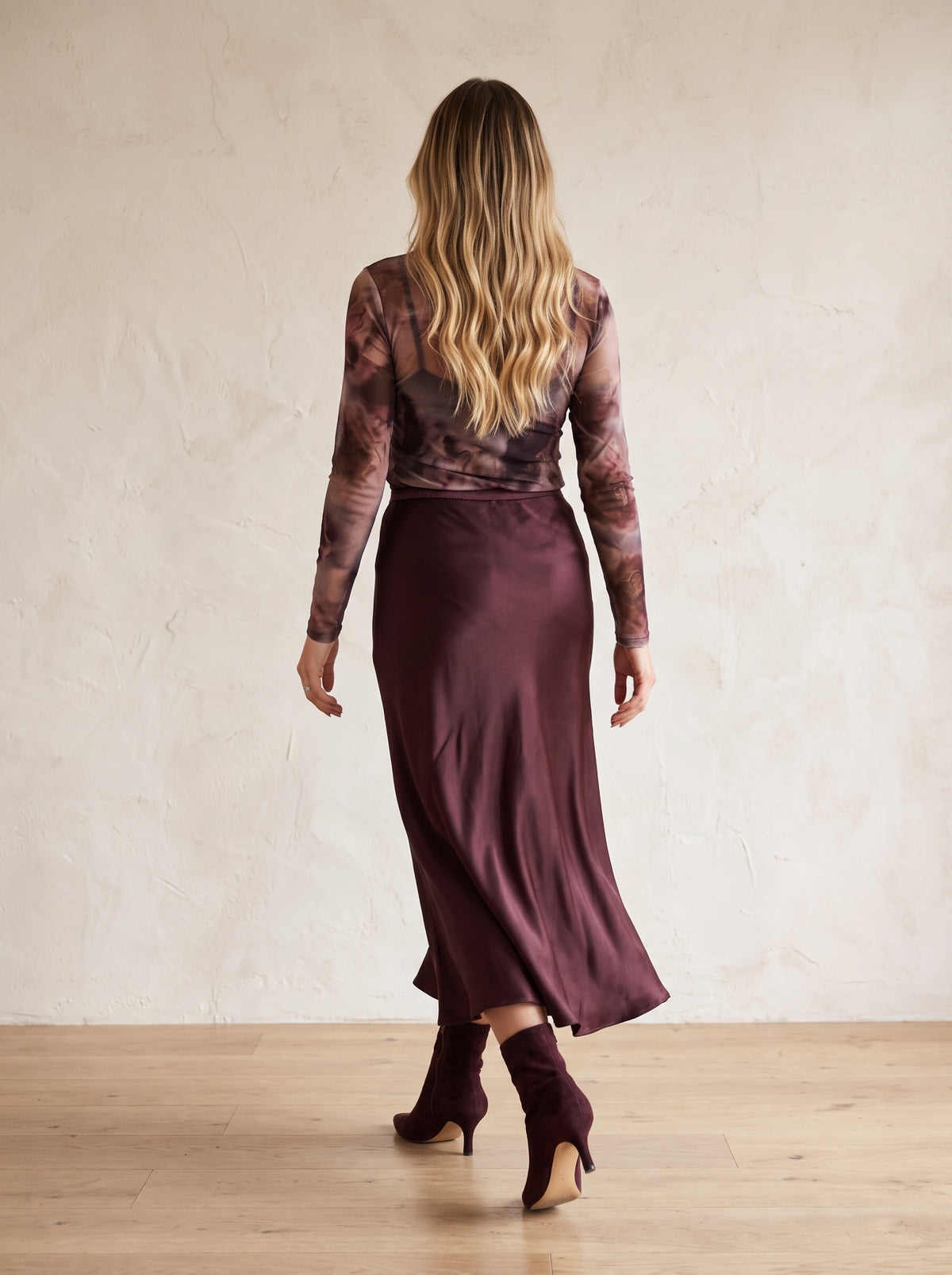 Bromley Satin Slip Skirt