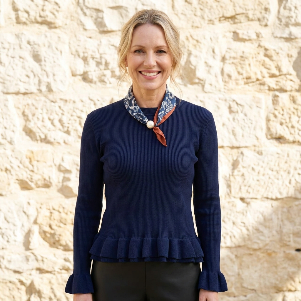 Brompton scarf Knit