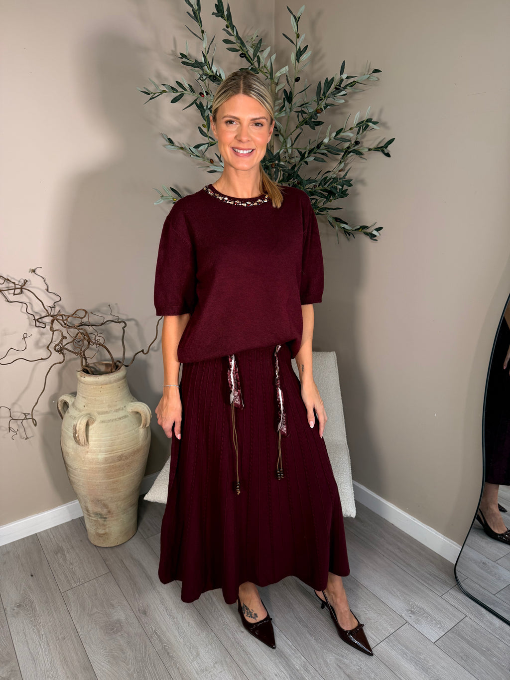 Brompton Knit Skirt