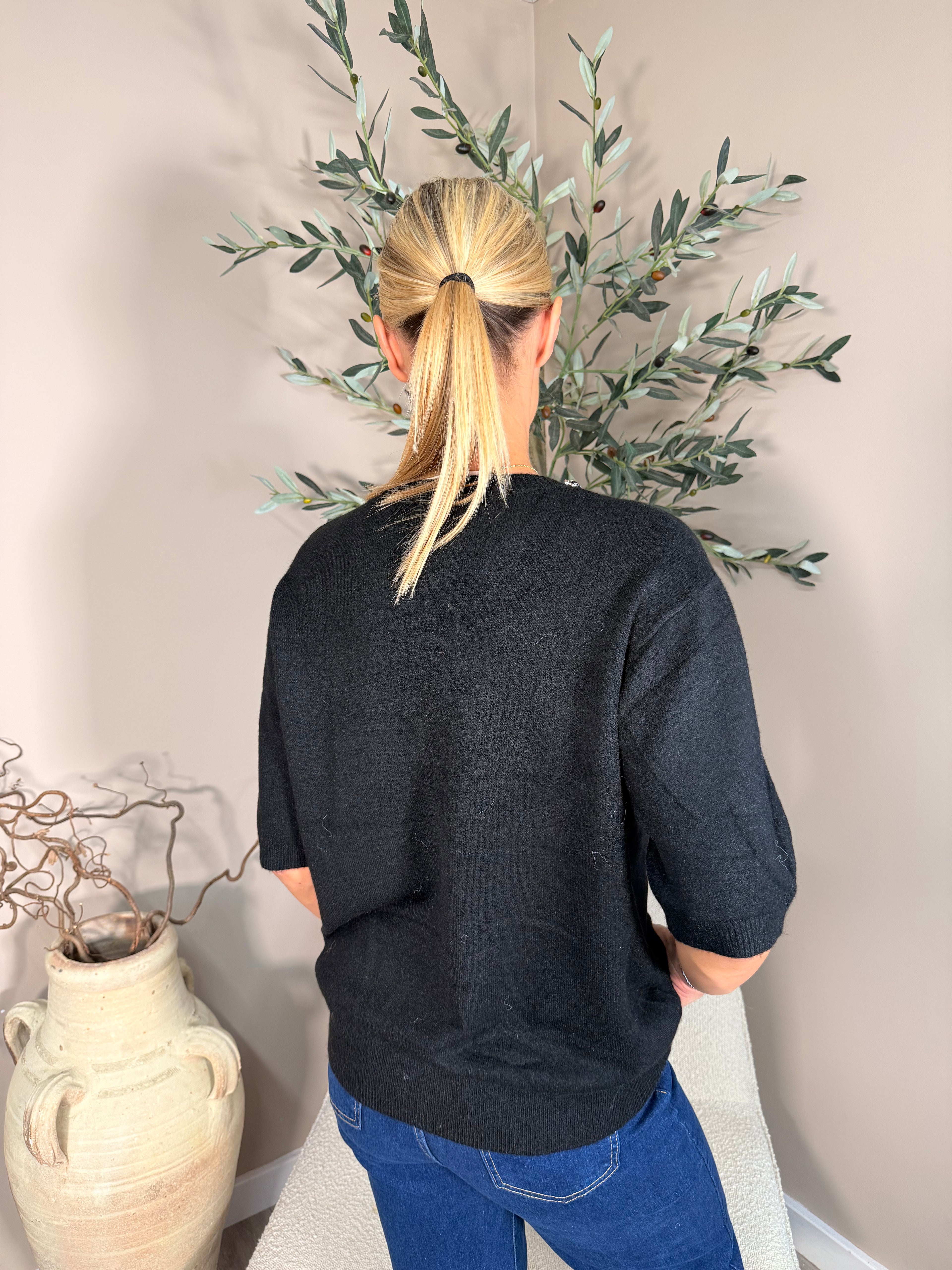 Brompton Jewel Knit Top