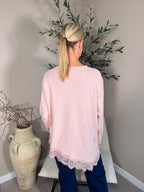 Brompton Lace Trim Knit