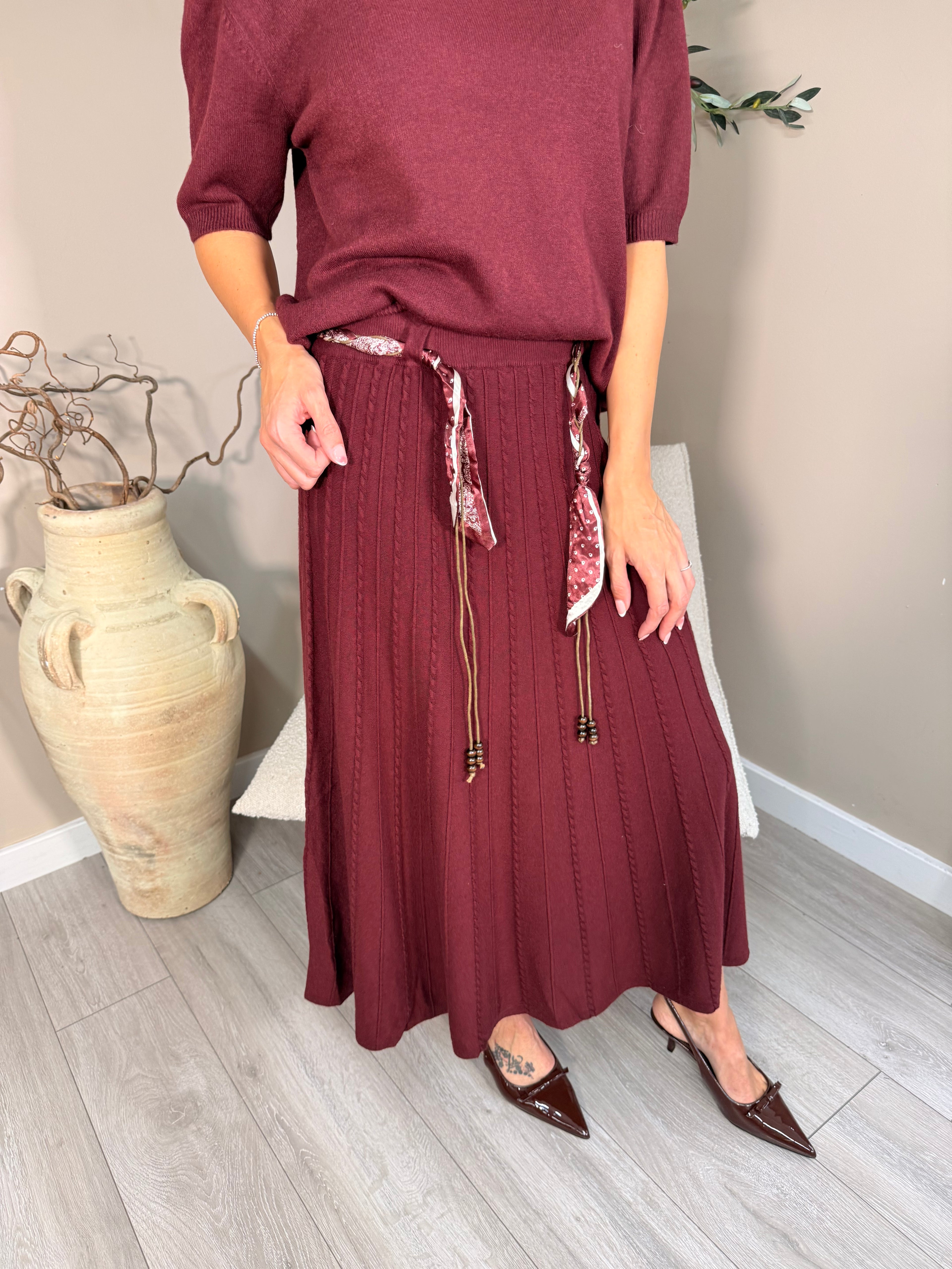 Brompton Knit Skirt