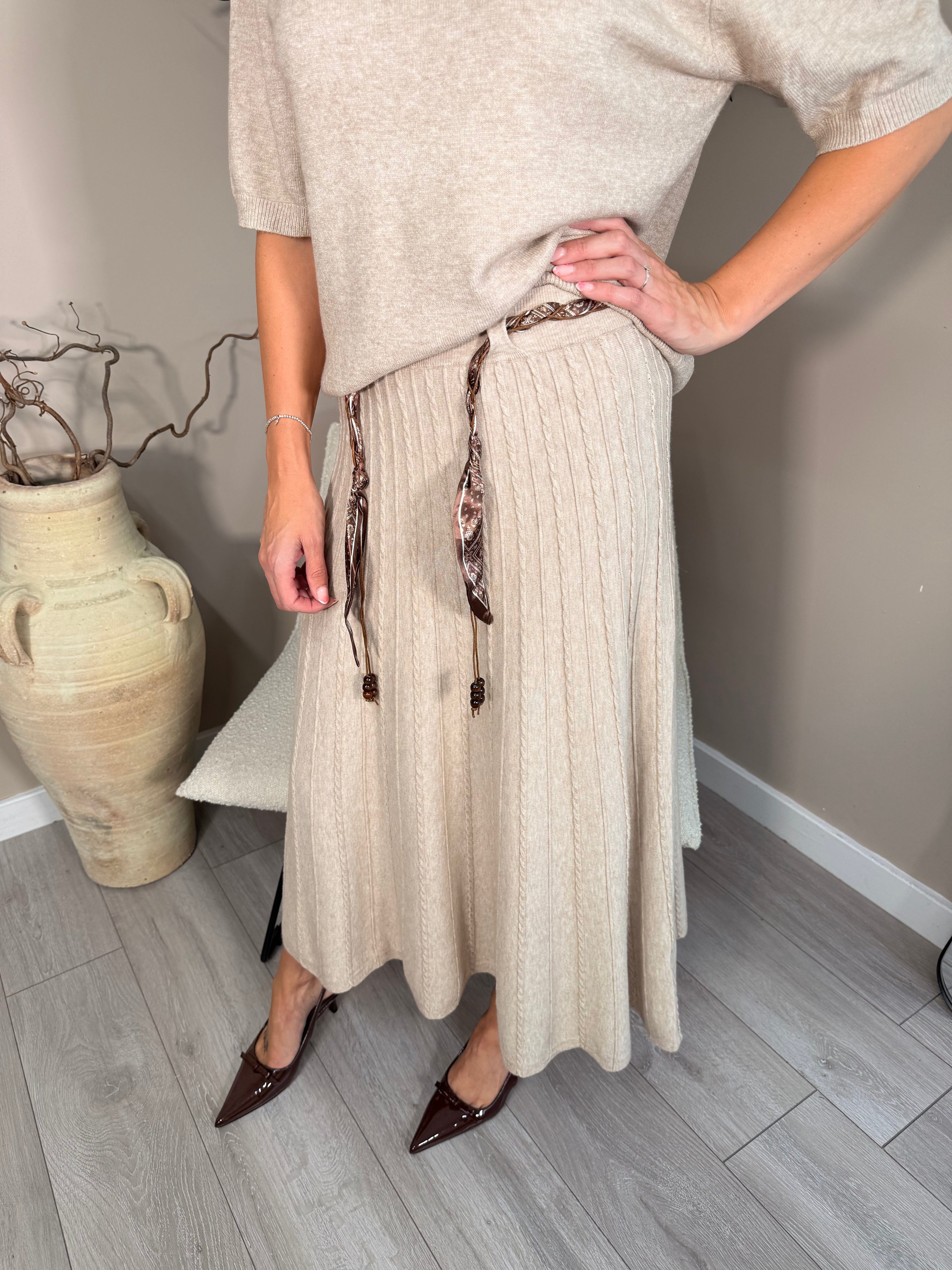 Brompton Knit Skirt