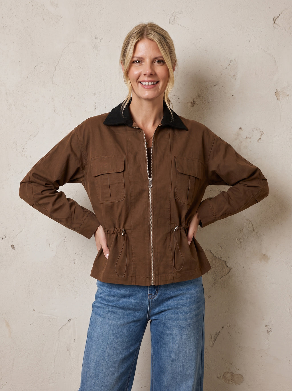 Soho Drawstring Jacket