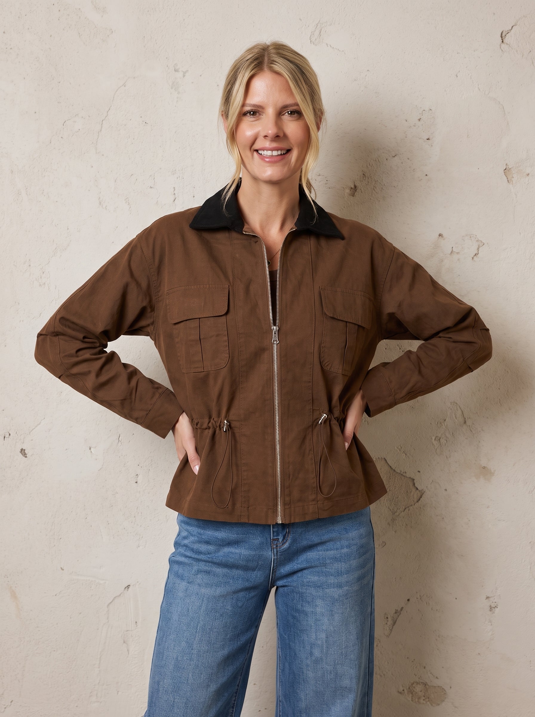 Soho Drawstring Jacket