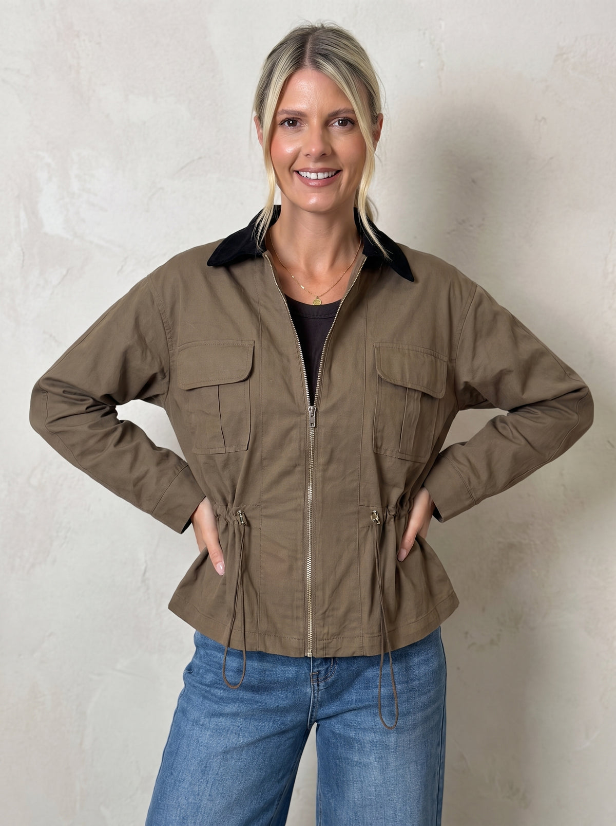 Soho Drawstring Jacket