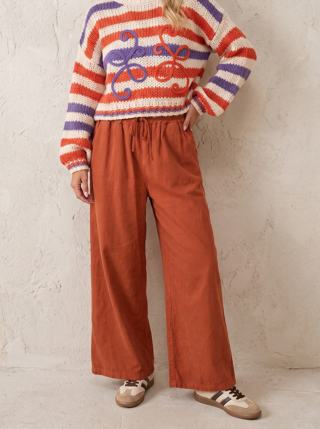 London Wide Leg Trousers