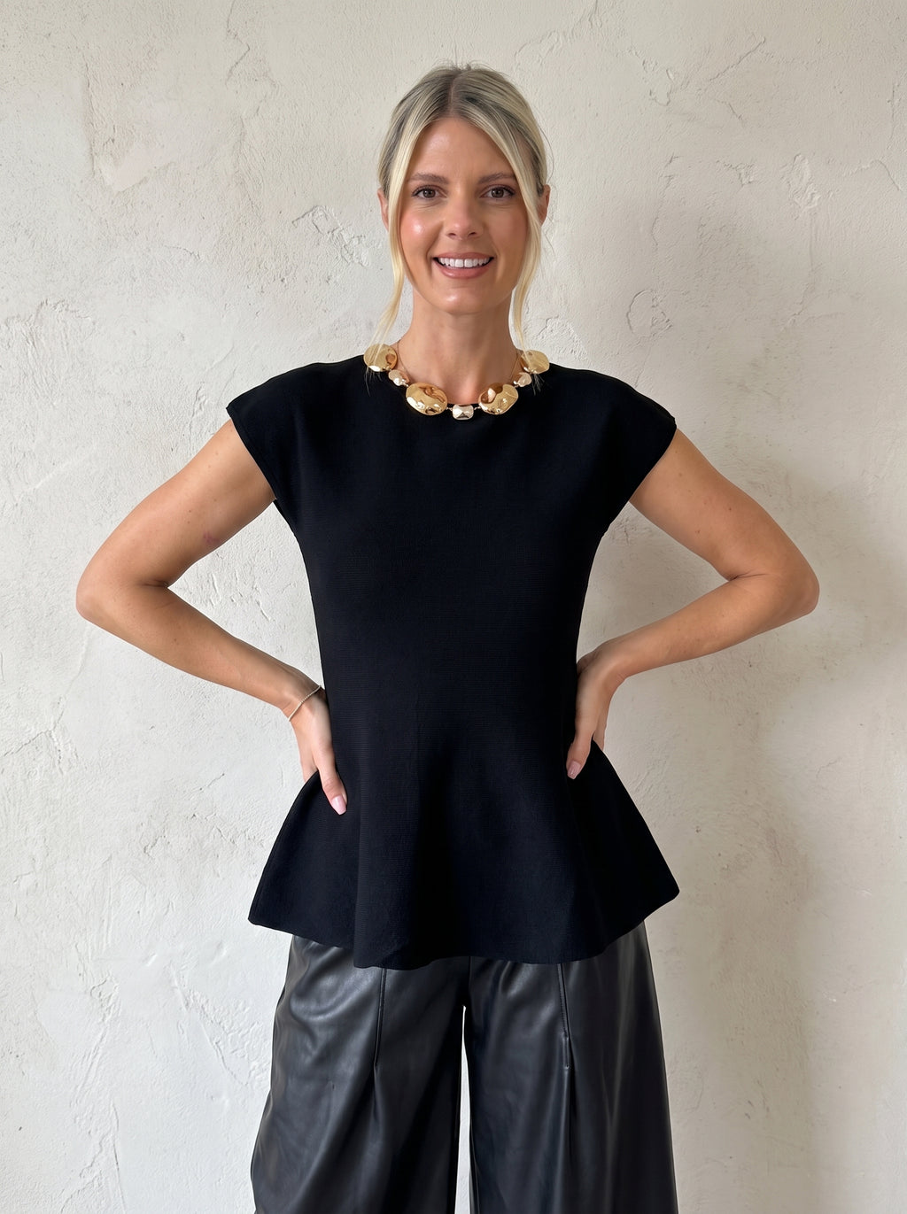 St Tropez Peplum Top