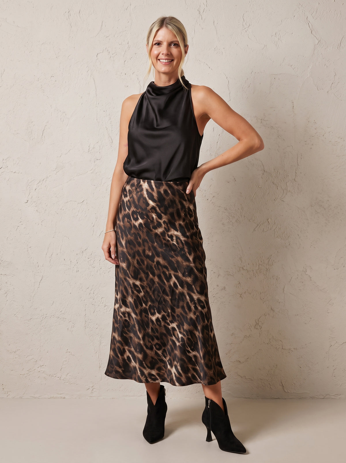 Kenya Satin Slip Skirt