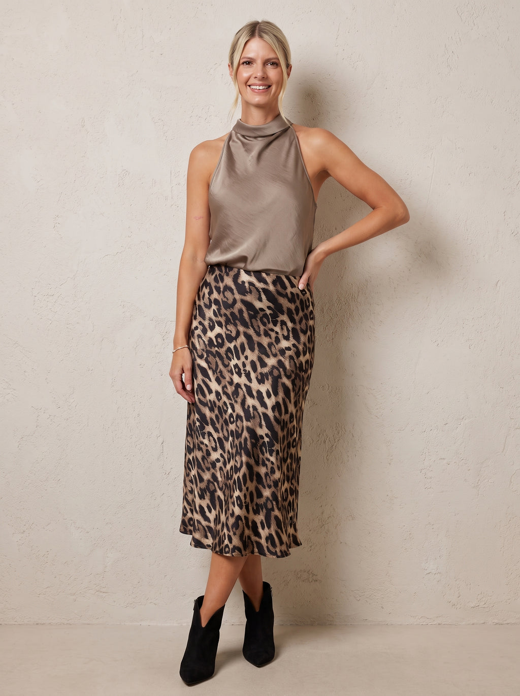 Kenya Satin Slip Skirt